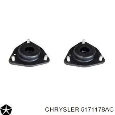 Опора стойки амортизатора переднего Chrysler 5171178AC цена, от 23.98 USD