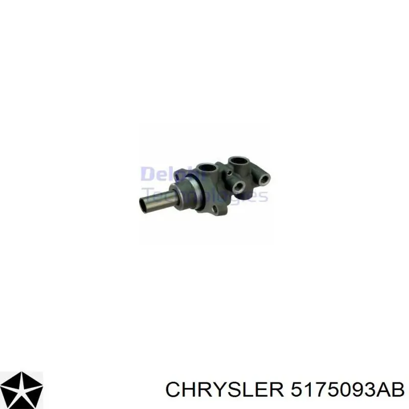 Цилиндр главный тормоза (гидротормозов) Chrysler 5175093AB цена, от 25.96 USD