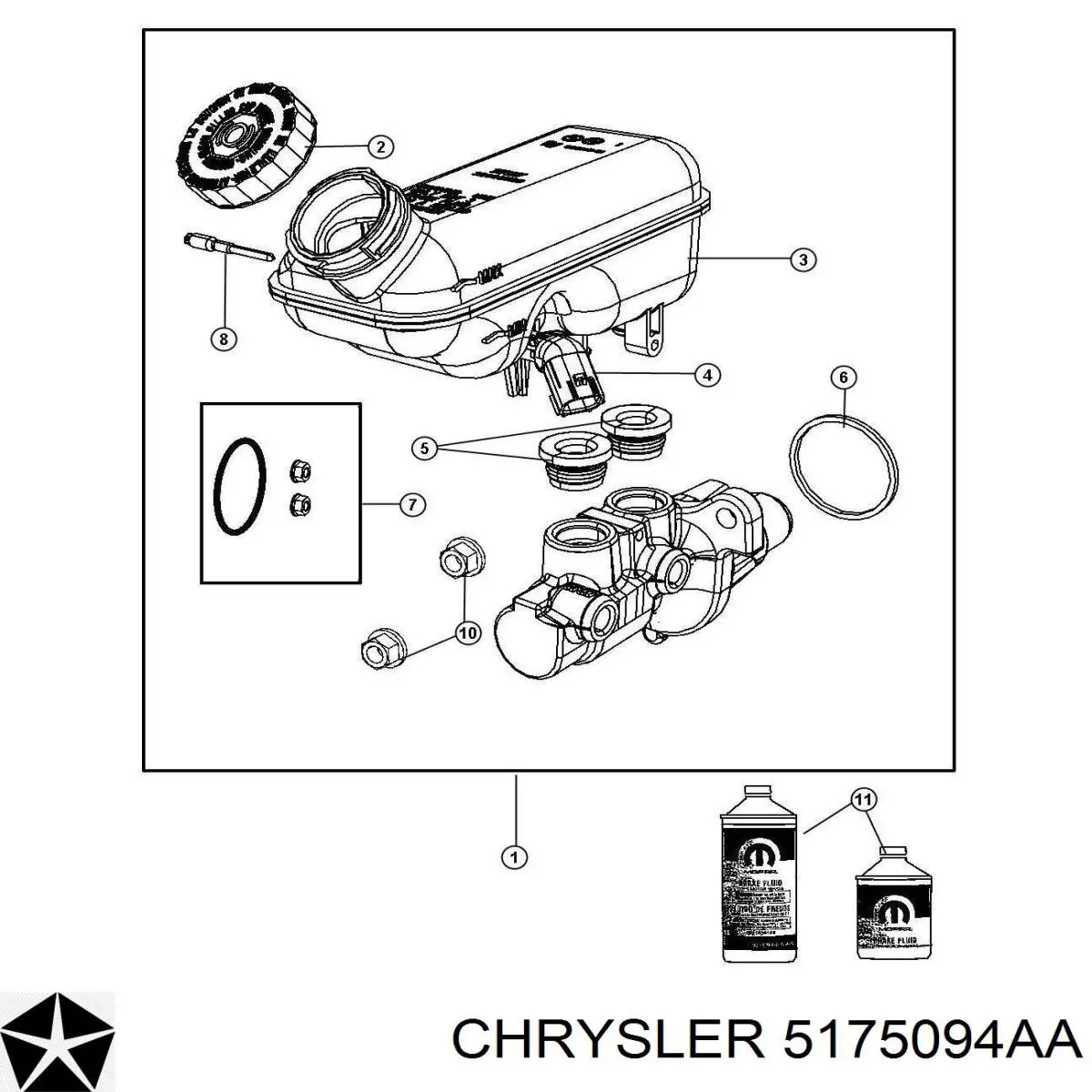  K05175094AA Fiat/Alfa/Lancia