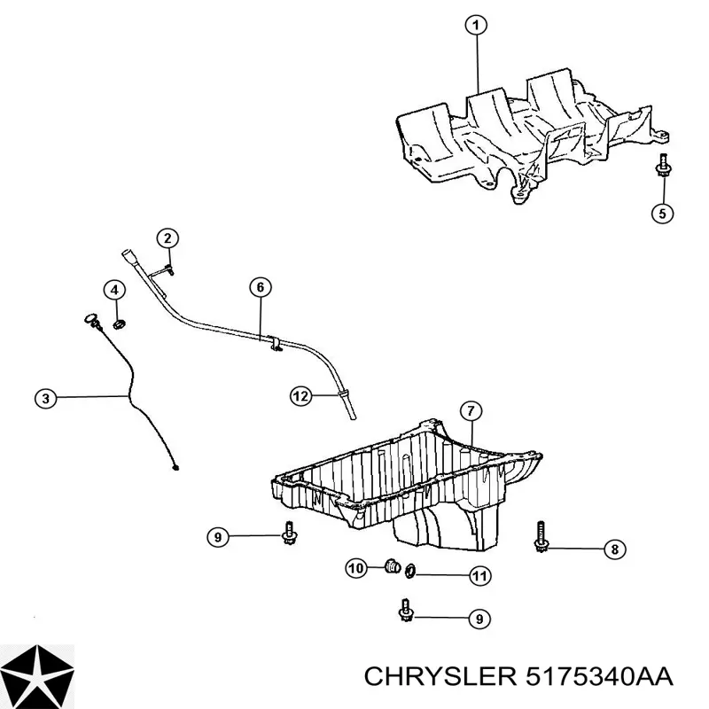 05175340AA Chrysler 