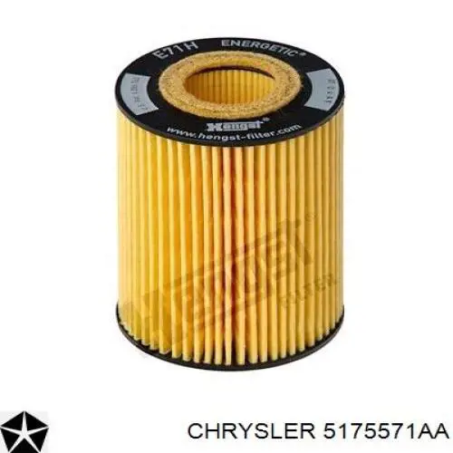 5175571AA Chrysler масляный фильтр