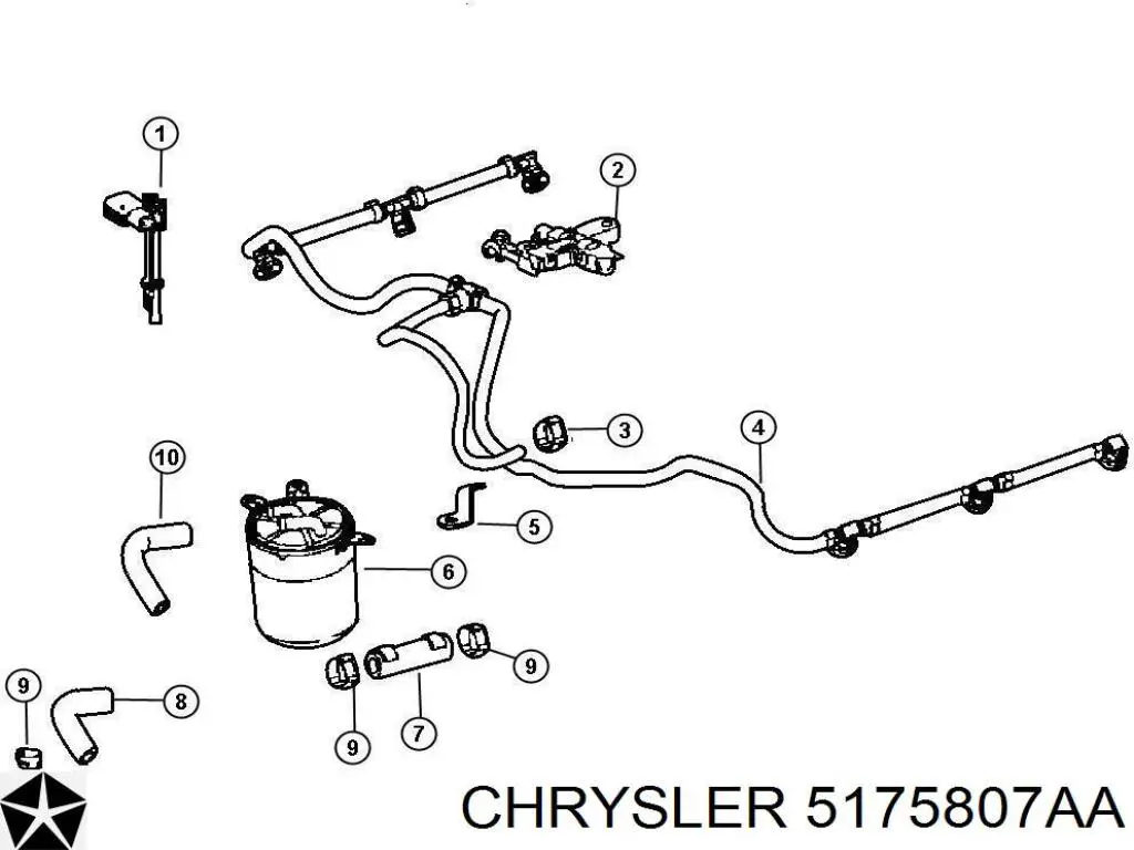 5175807AA Chrysler 