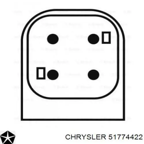51774422 Chrysler Датчик кислорода