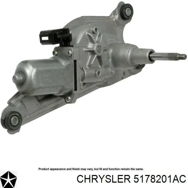 5178201AC Chrysler motor de limpador pára-brisas de vidro traseiro