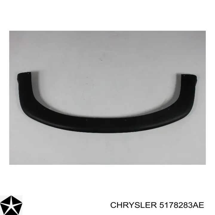 5178283AE Chrysler spoiler do pára-choque dianteiro