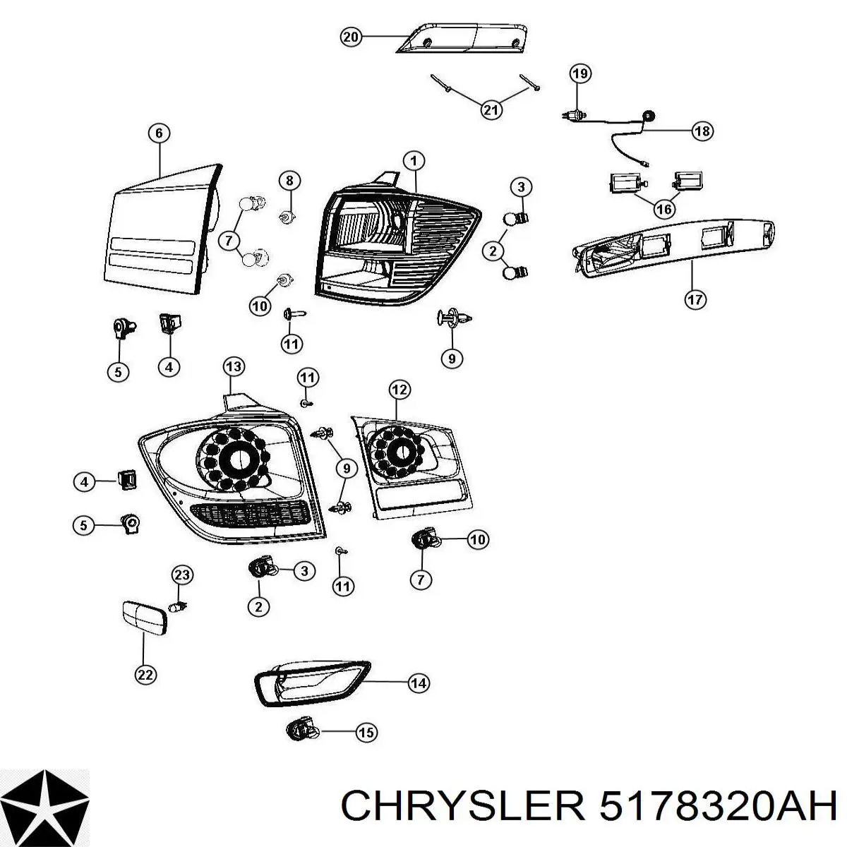 Купить 5178320AG Chrysler 