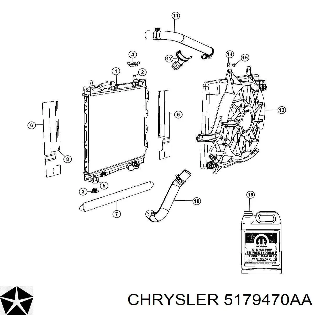  K05179470AA Fiat/Alfa/Lancia