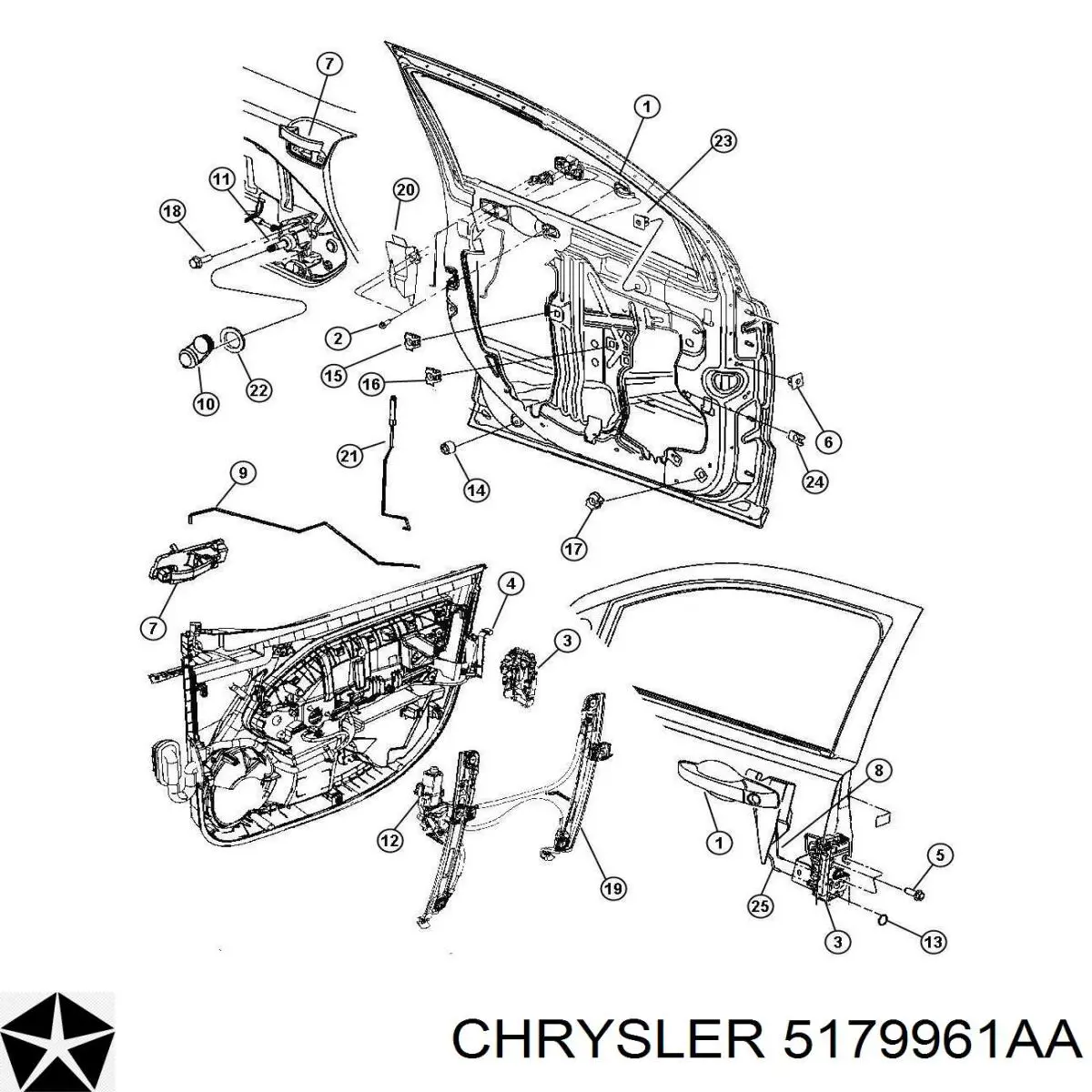 05179961AA Chrysler