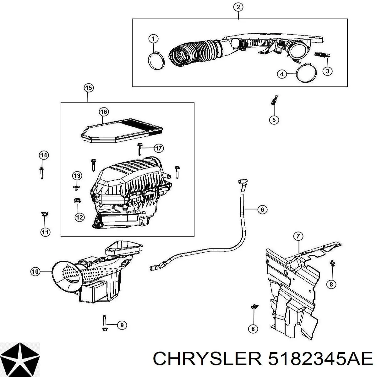  5182345AE Chrysler