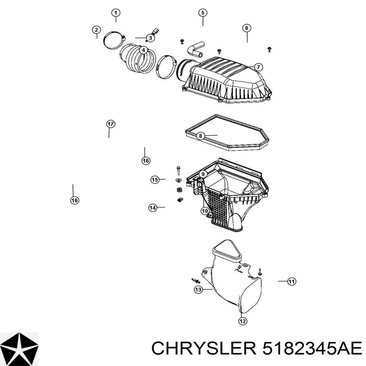 5182345AE Chrysler 