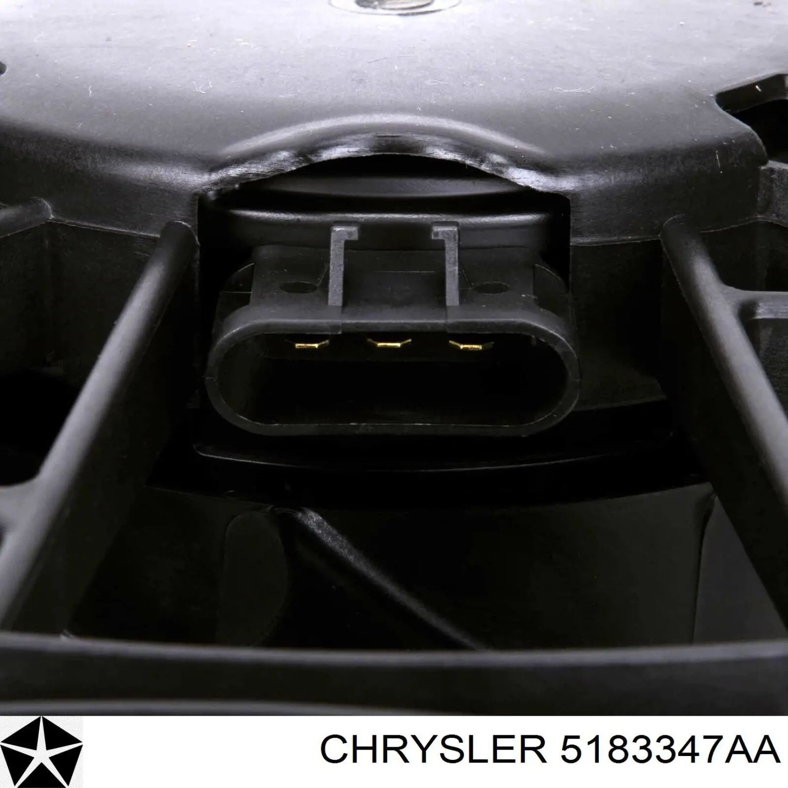 Диффузор радиатора охлаждения на Chrysler Sebring JR