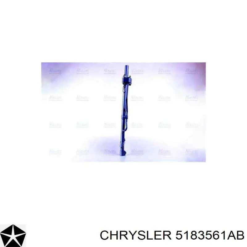 5183561AB Chrysler радиатор кондиционера