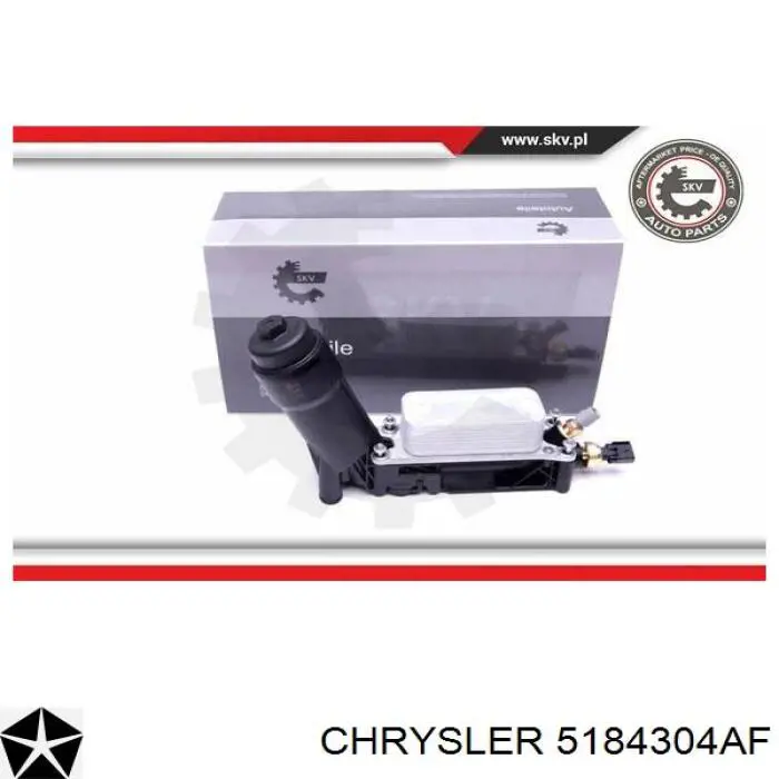 5184304AF Chrysler caixa do filtro de óleo