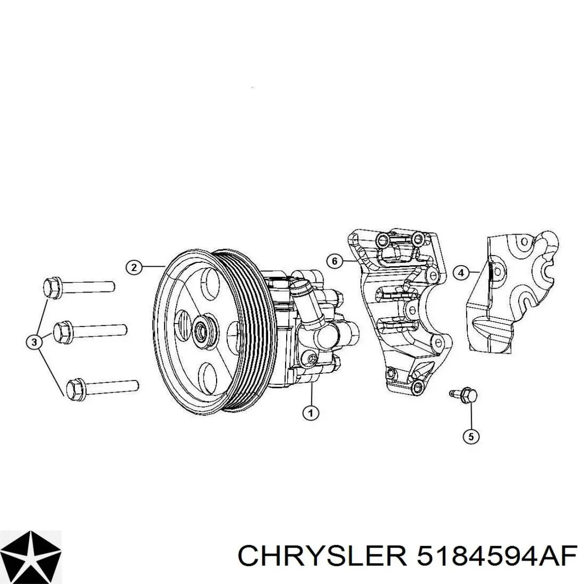  Chrysler 05184594AF цена, от 12.67 USD