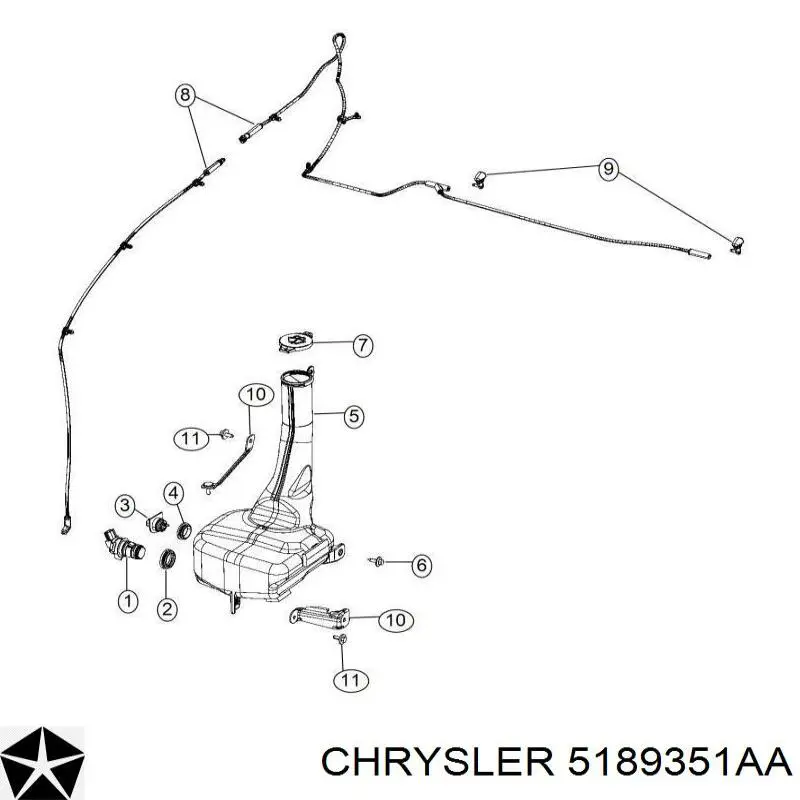  5189351AA Chrysler