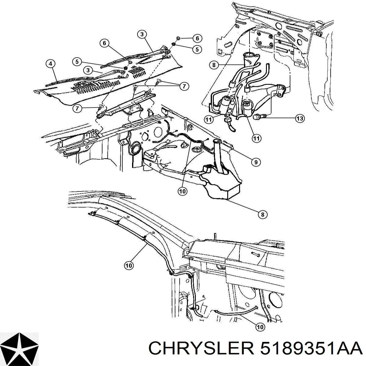 Крышка бака омывателя Dorman 47105 цена, от 8.87 USD
