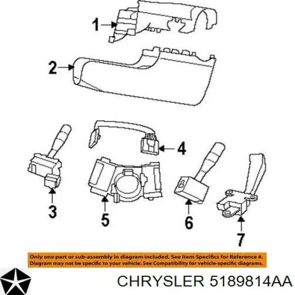 K05189814AA Fiat/Alfa/Lancia 