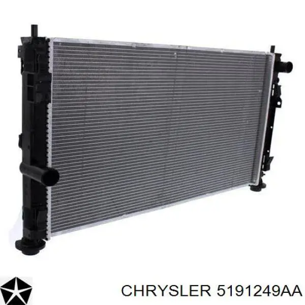 5191249AA Chrysler радиатор