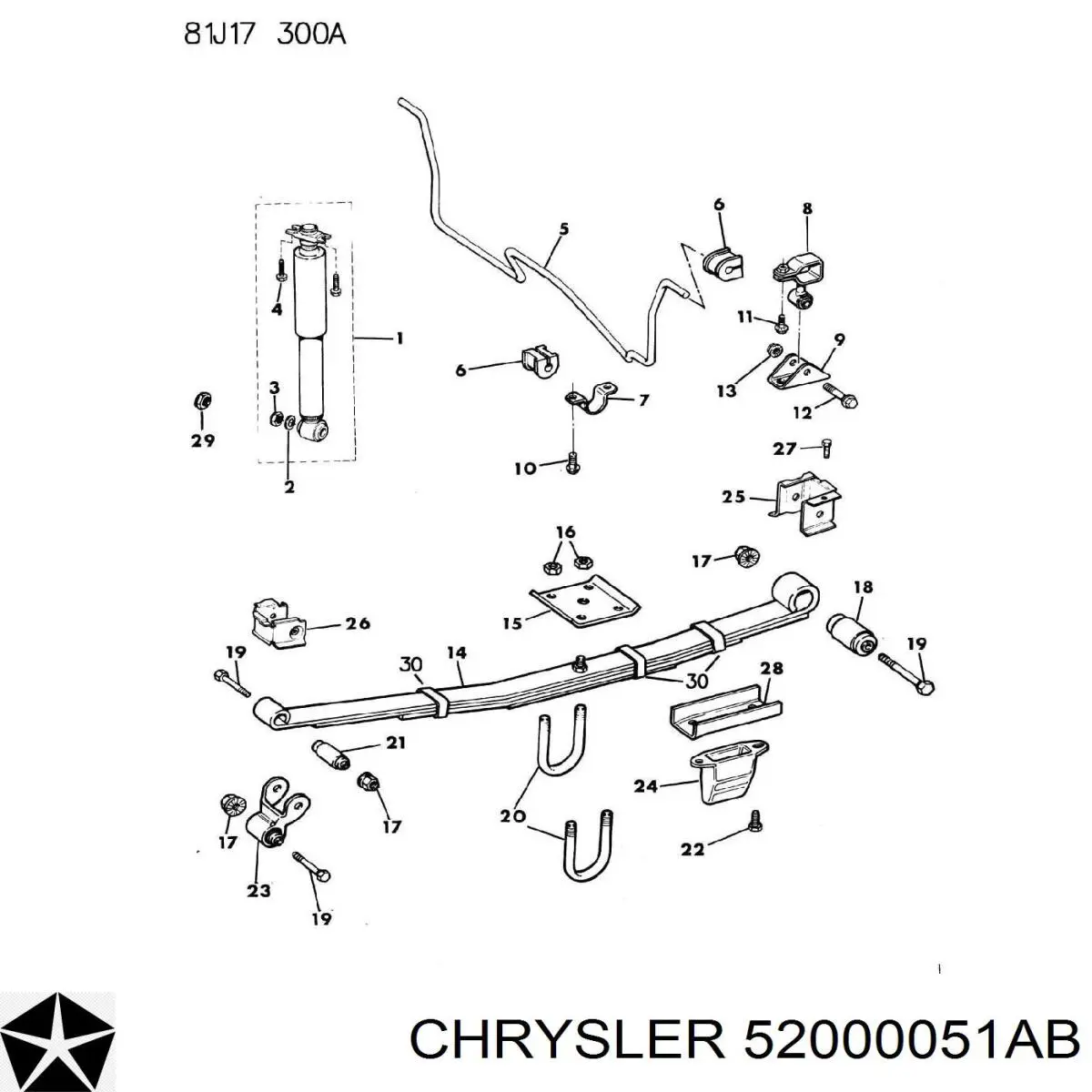  52000051AB Chrysler