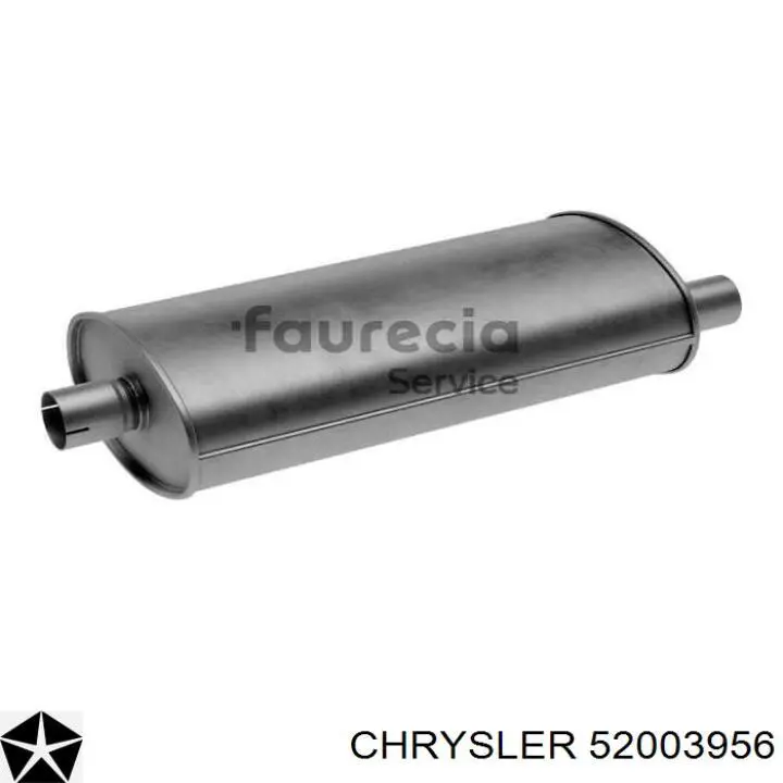Купить 52003956 Chrysler Глушитель задний