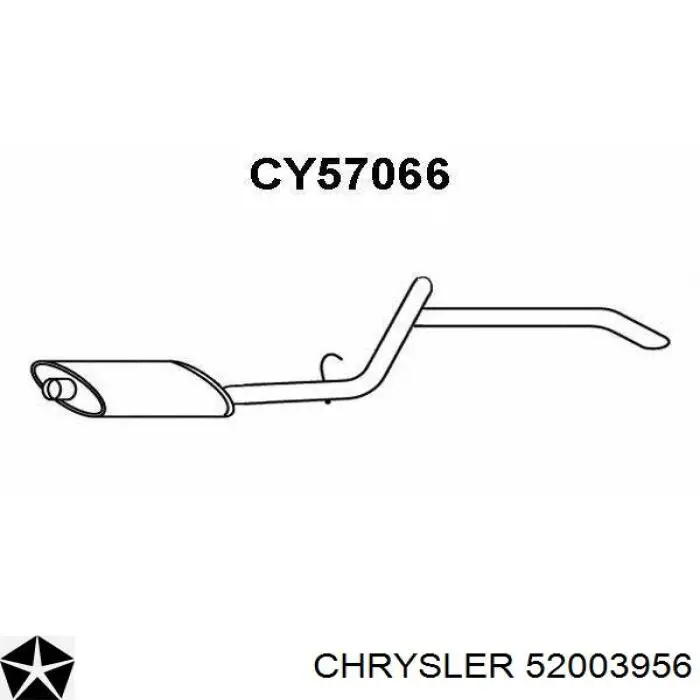 Выхлоп задний Chrysler 52003956 цена, от 63.04 USD