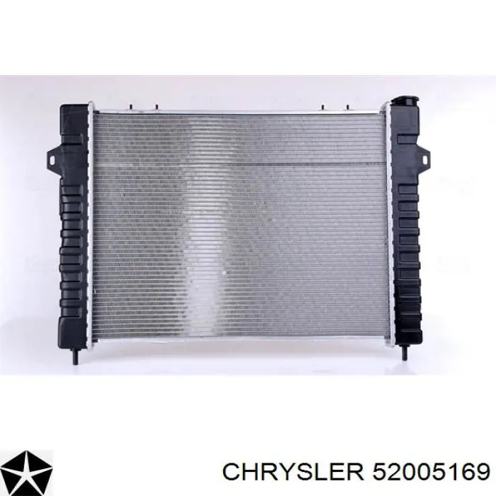 Купить 52005169 Chrysler Радиатор водяной