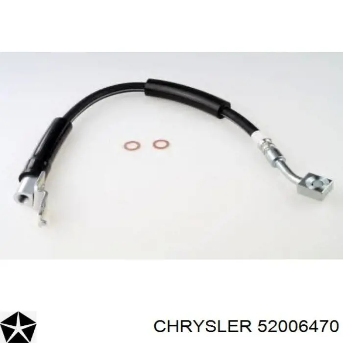 52007582 Chrysler Шланг тормозной передний правый