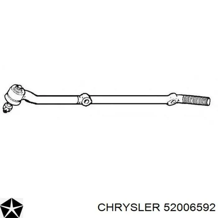 Купить 52006592 Chrysler Тяга рулевая правая