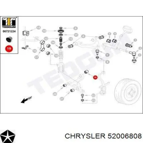 Купить 52006808 Chrysler 
