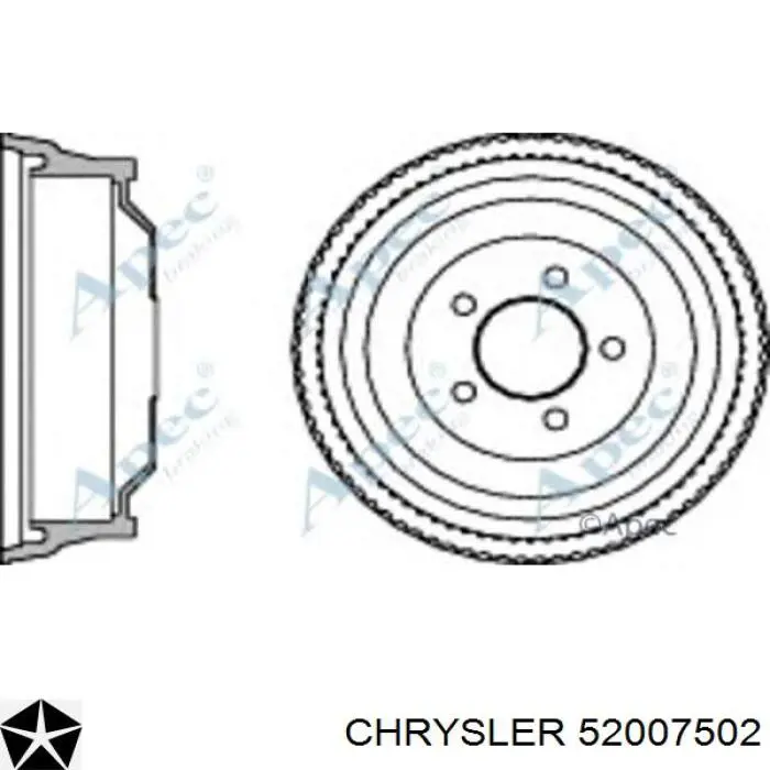 Барабан тормозной задний Chrysler 52007502 цена, от 25.12 USD