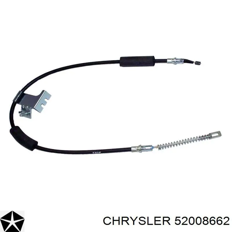 Шланг тормозной задний правый 52008662 Chrysler
