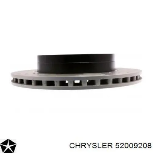 Передние тормозные диски 52009208 Chrysler