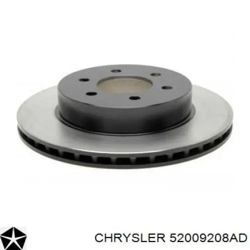 Тормоз дисковый передний Chrysler 52009208AD цена, от 49.14 USD