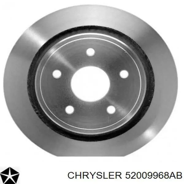 Купить 52009968AB Chrysler Диск тормозной задний