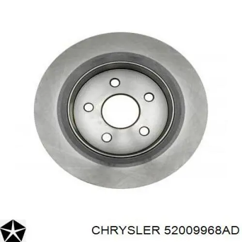 52009968AD Chrysler диск тормозной задний