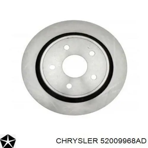 Задний тормозной диск Chrysler 52009968AD цена, от 79.45 USD