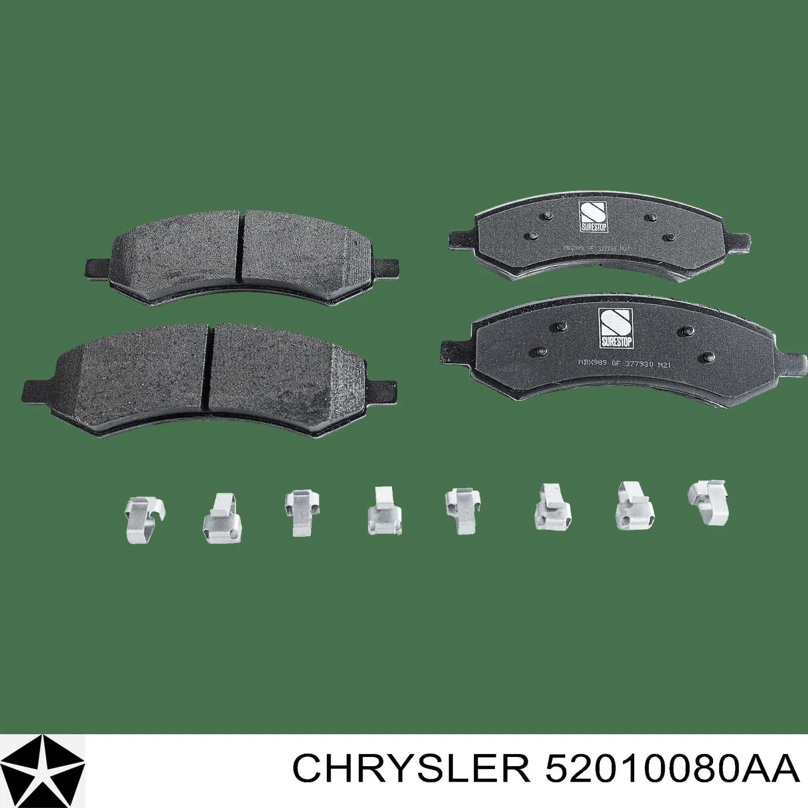 Купить 52010080AA Chrysler Ротор тормозной