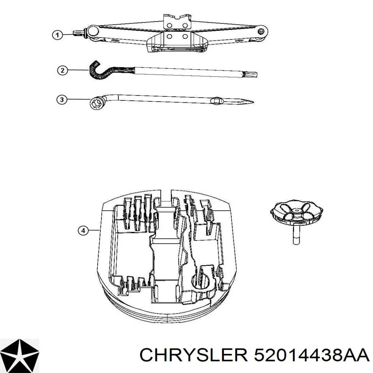 52014438AA Chrysler 