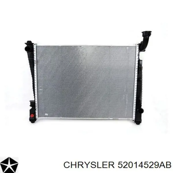 Купить 52014529AB Chrysler Радиатор водяной