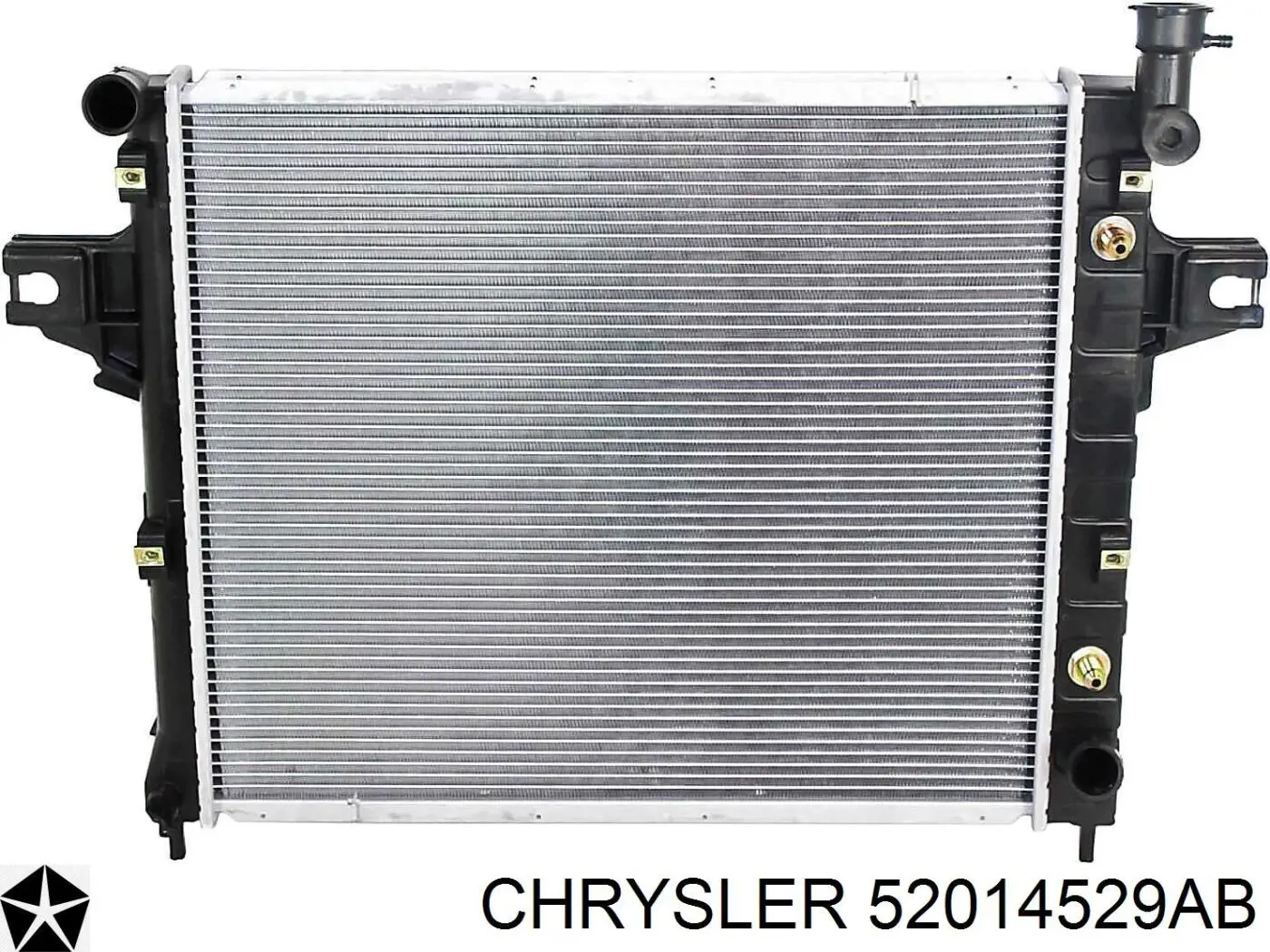 Радиатор охлаждения двигателя Chrysler 52014529AB цена, от 110.05 USD
