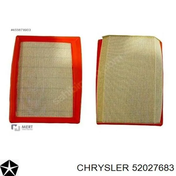 52027683 Chrysler filtro de ar