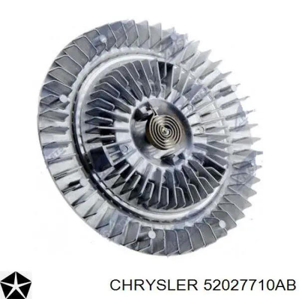 Вискомуфта вентилятора 52027710AB Chrysler