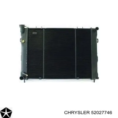 52027746 Chrysler radiador de esfriamento de motor