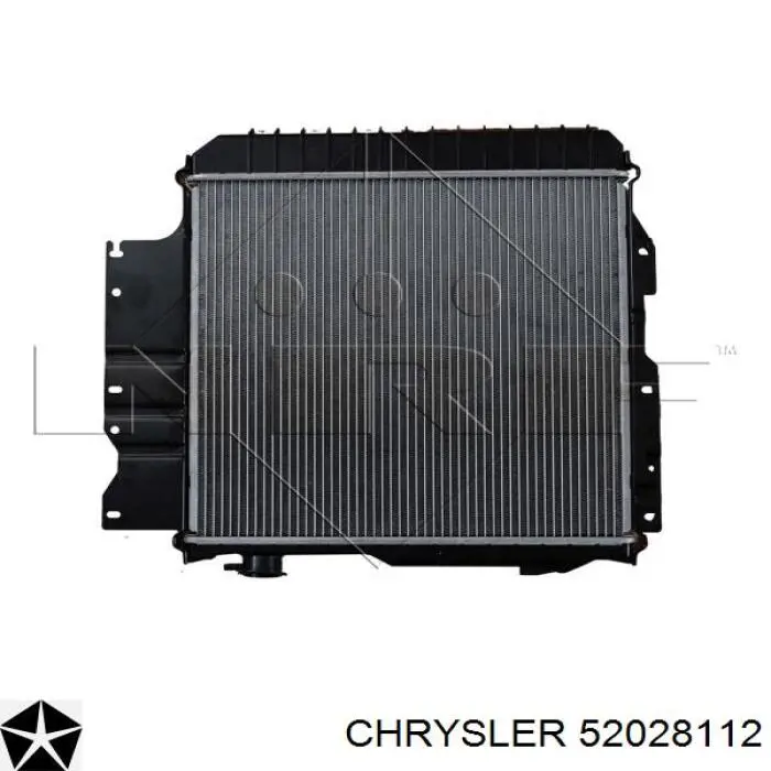 52028112 Chrysler Радиатор основной