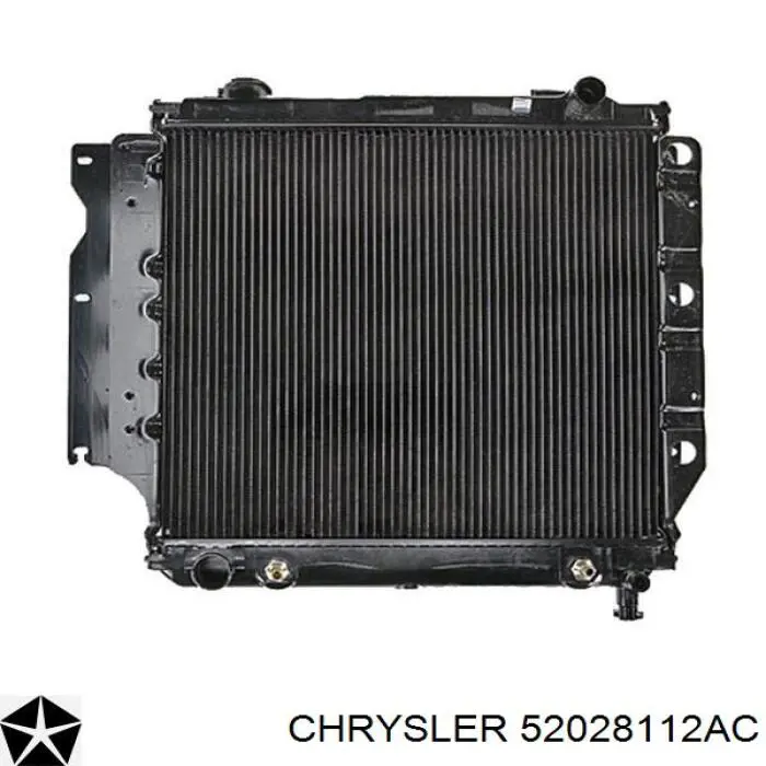 Радиатор охлаждения Chrysler 52028112AC