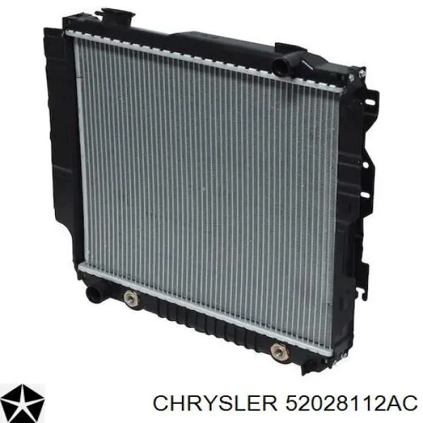 Купить 52028112AC Chrysler Радиатор водяной