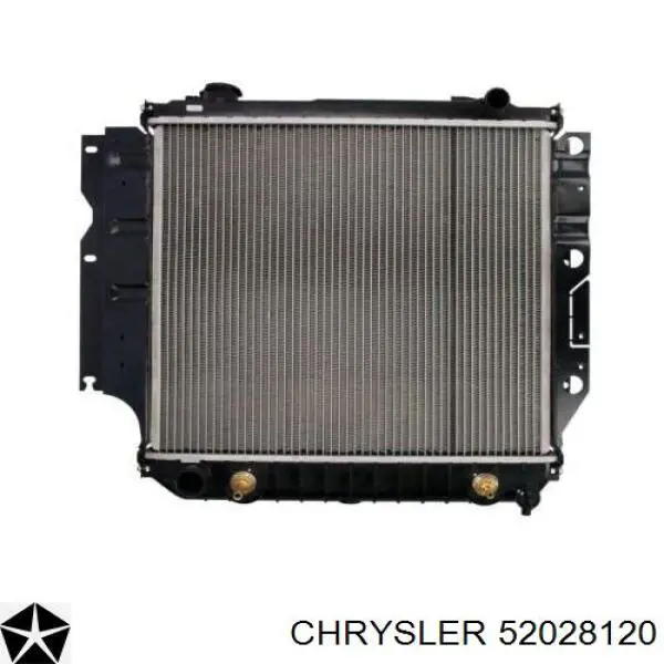 52028120 Chrysler Радиатор основной