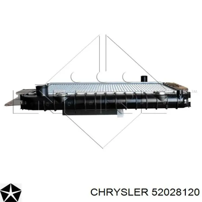 Радиатор охлаждения двигателя Chrysler 52028120 цена, от 172.64 USD
