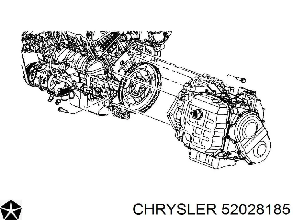 52028185 Chrysler термостат