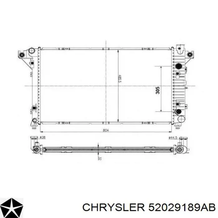  52029189AB Chrysler